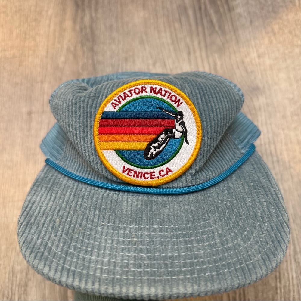 Aviator Nation Vintage Corduroy Mesh Trucker Hat - Picture 4 of 7